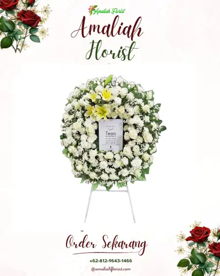 Krans Bunga Duka Jepeledok